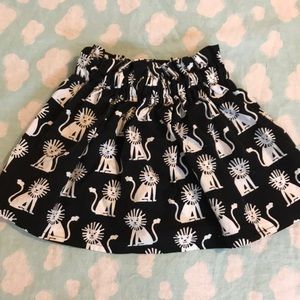 Paper bag skirt